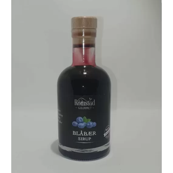 Blåbær sirup