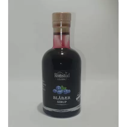 Blåbær sirup