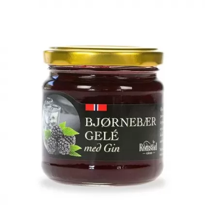 Bjørnebærgele med Gin